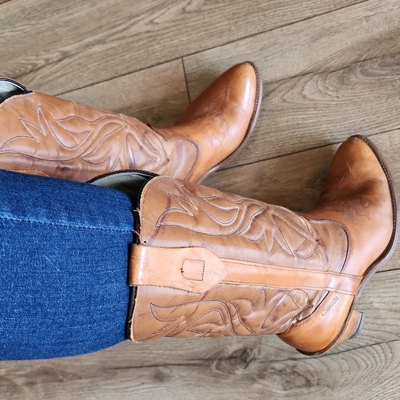 Capezio Womans Leather Heel Boots. 7.5 Fits Like 7. - Picture 5 of 10